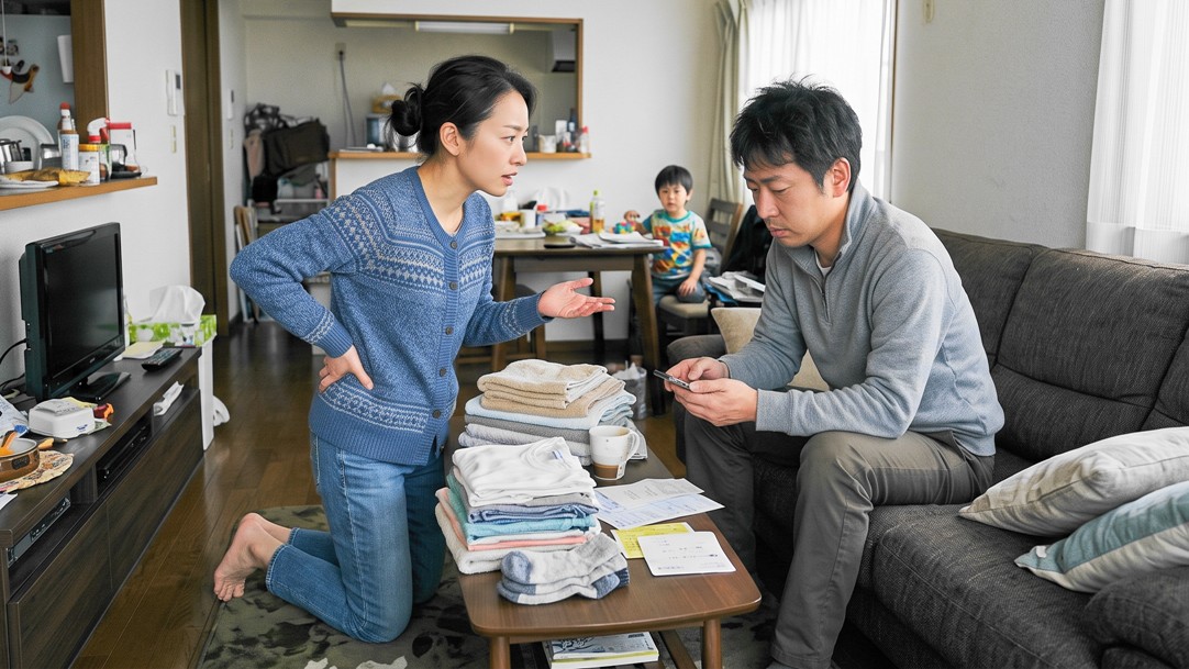 何度言っても改善しない夫と小言ばかりの妻