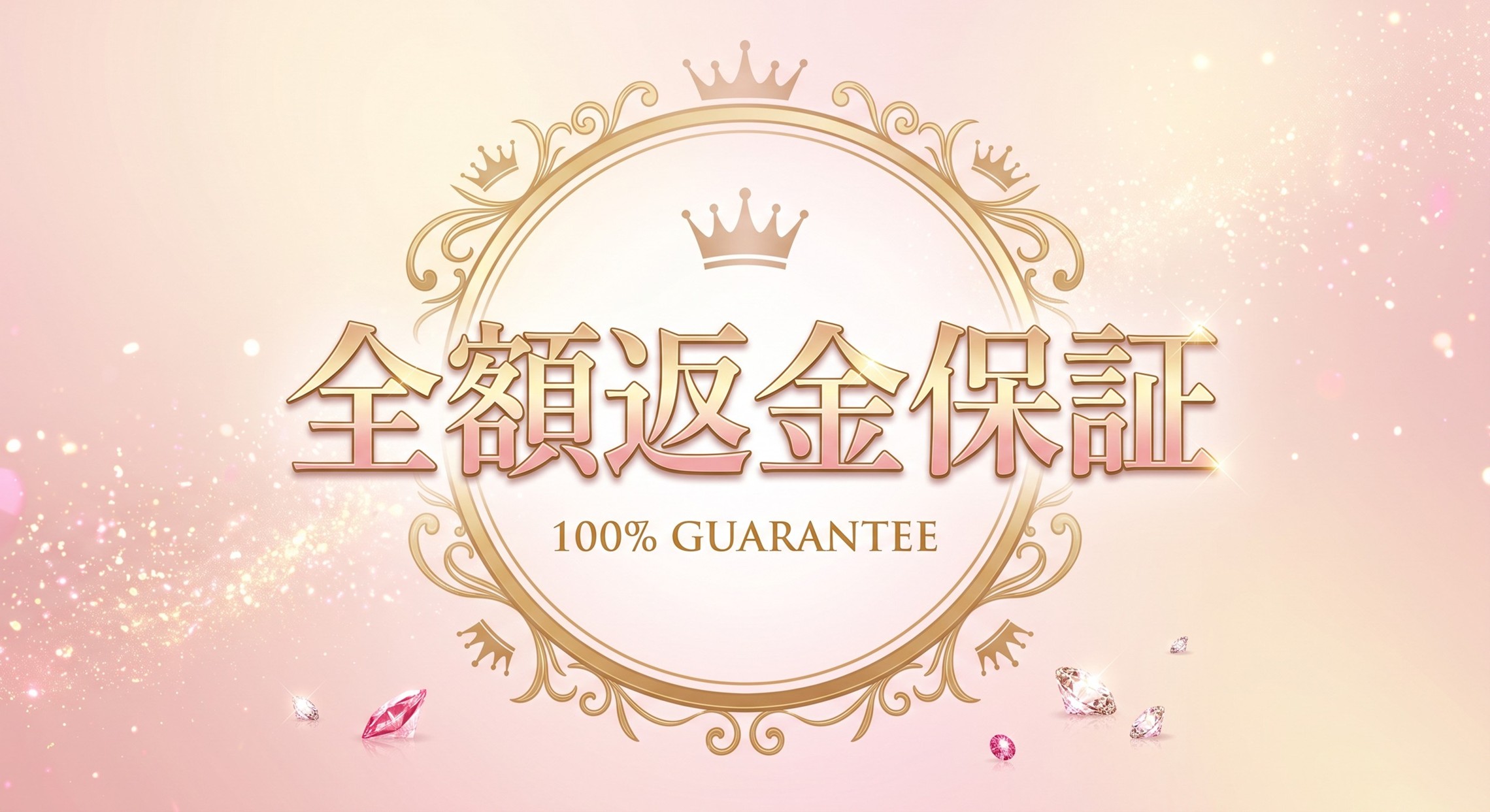 全額返金保証